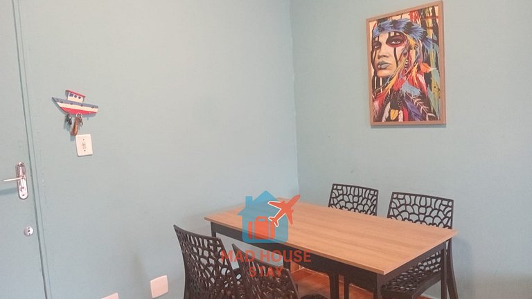 Apartamento na Praia grande a 300m da Praia