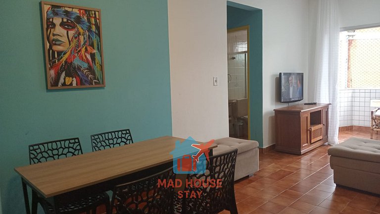 Apartamento na Praia grande a 300m da Praia
