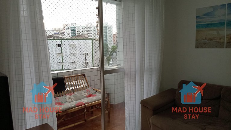 Apartamento na Praia grande a 300m da Praia