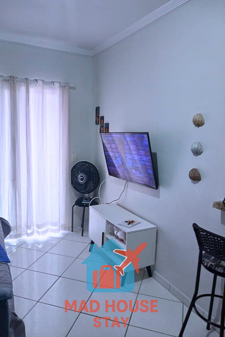 Apartamento na Praia Grande | Frente ao Mar